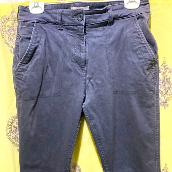 ANN TAYLOR LOFT SMOKE GREY ANKLE JEANS SZ 6P - Picture 3 of 12